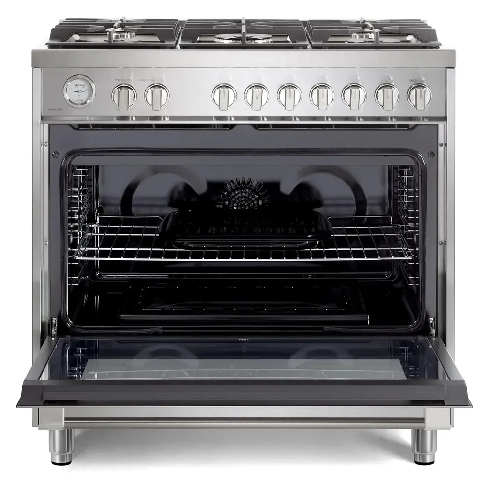 Verona VPRFSGG365SS-oven door opened