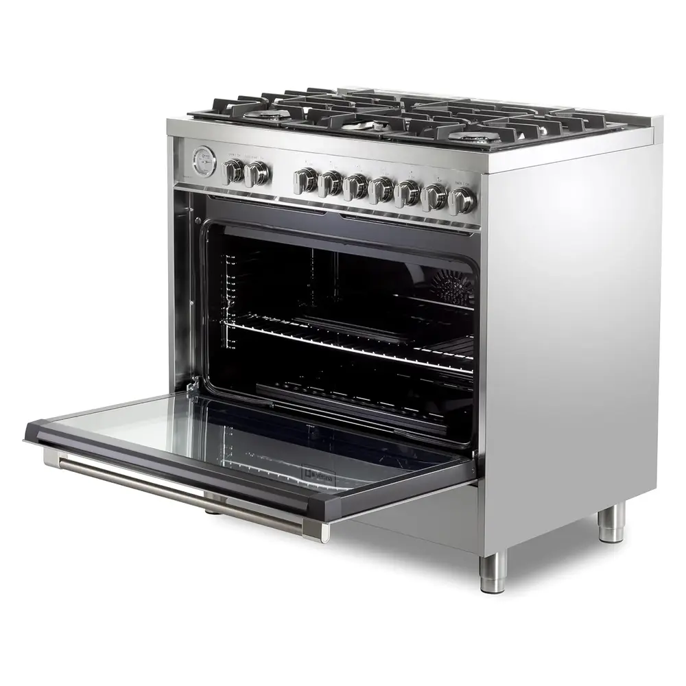 Verona VPRFSGG365SS-right angle door opened