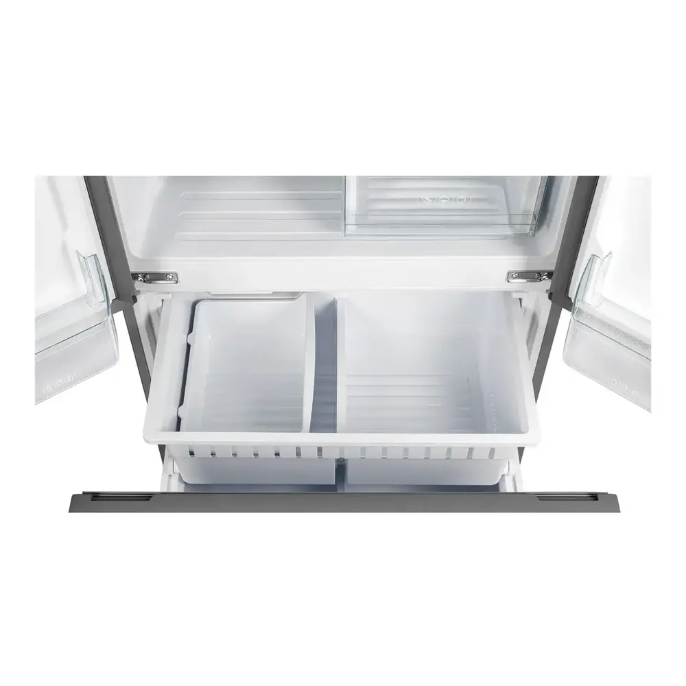 Verona VEFFD3018RISL freezer opened