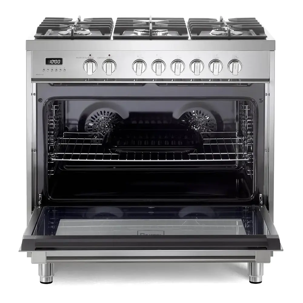Verona VPRFSGE365SS oven door opened