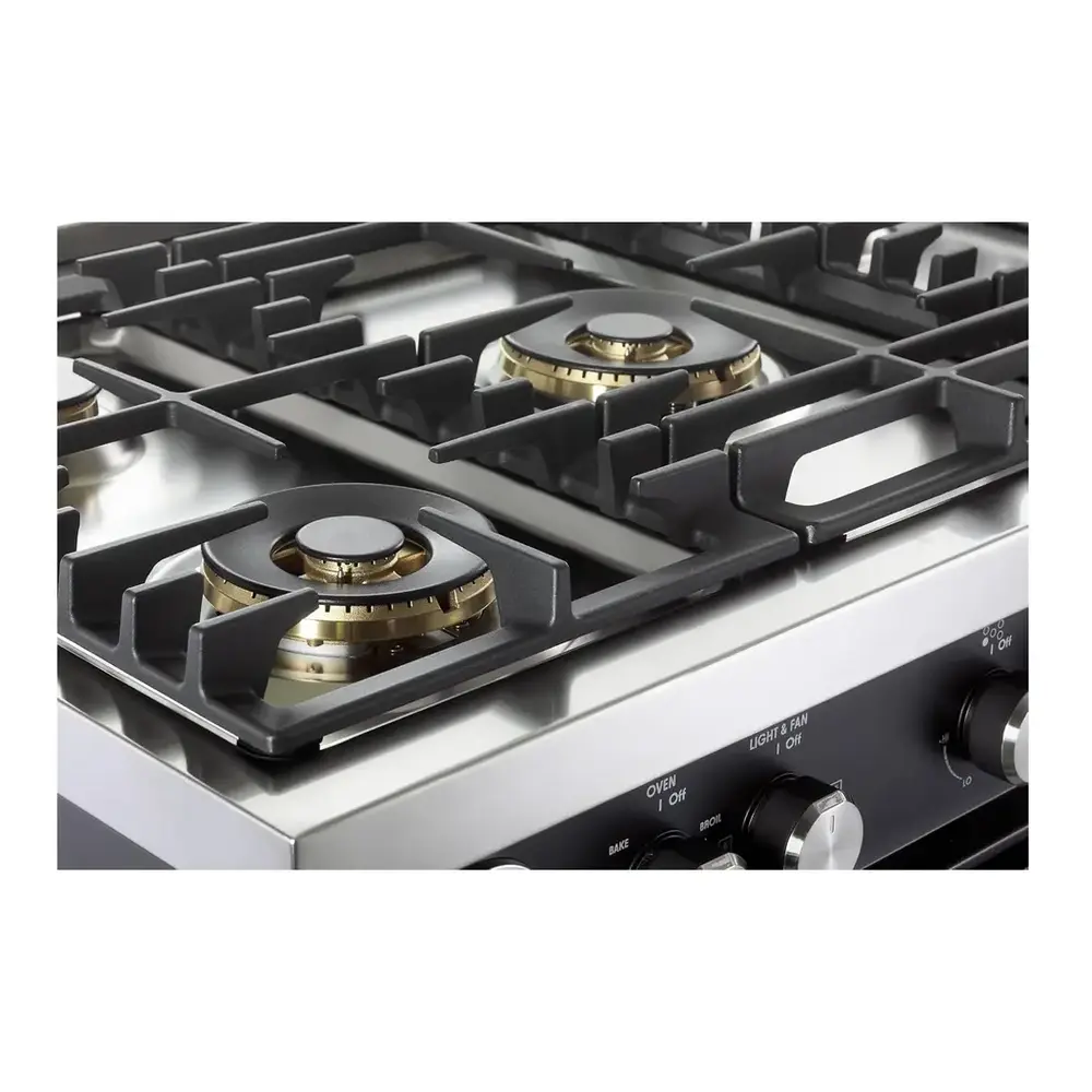 VUFSGG365E close up on burners