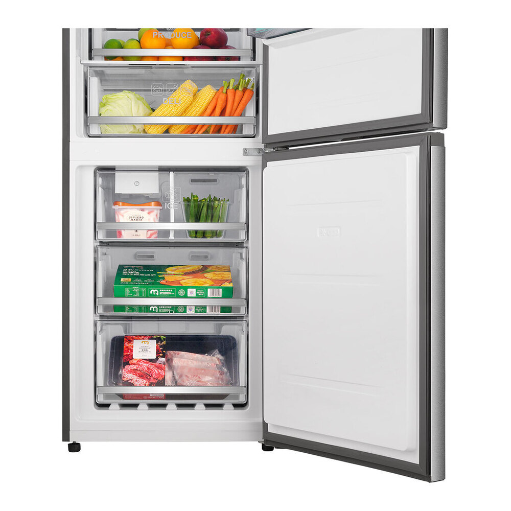 Verona VEFBF2411RISL freezer opened