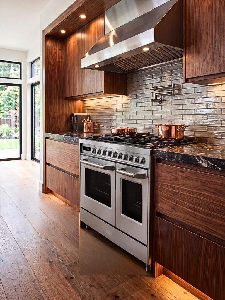 Verona 36 inches in wooden kitchen