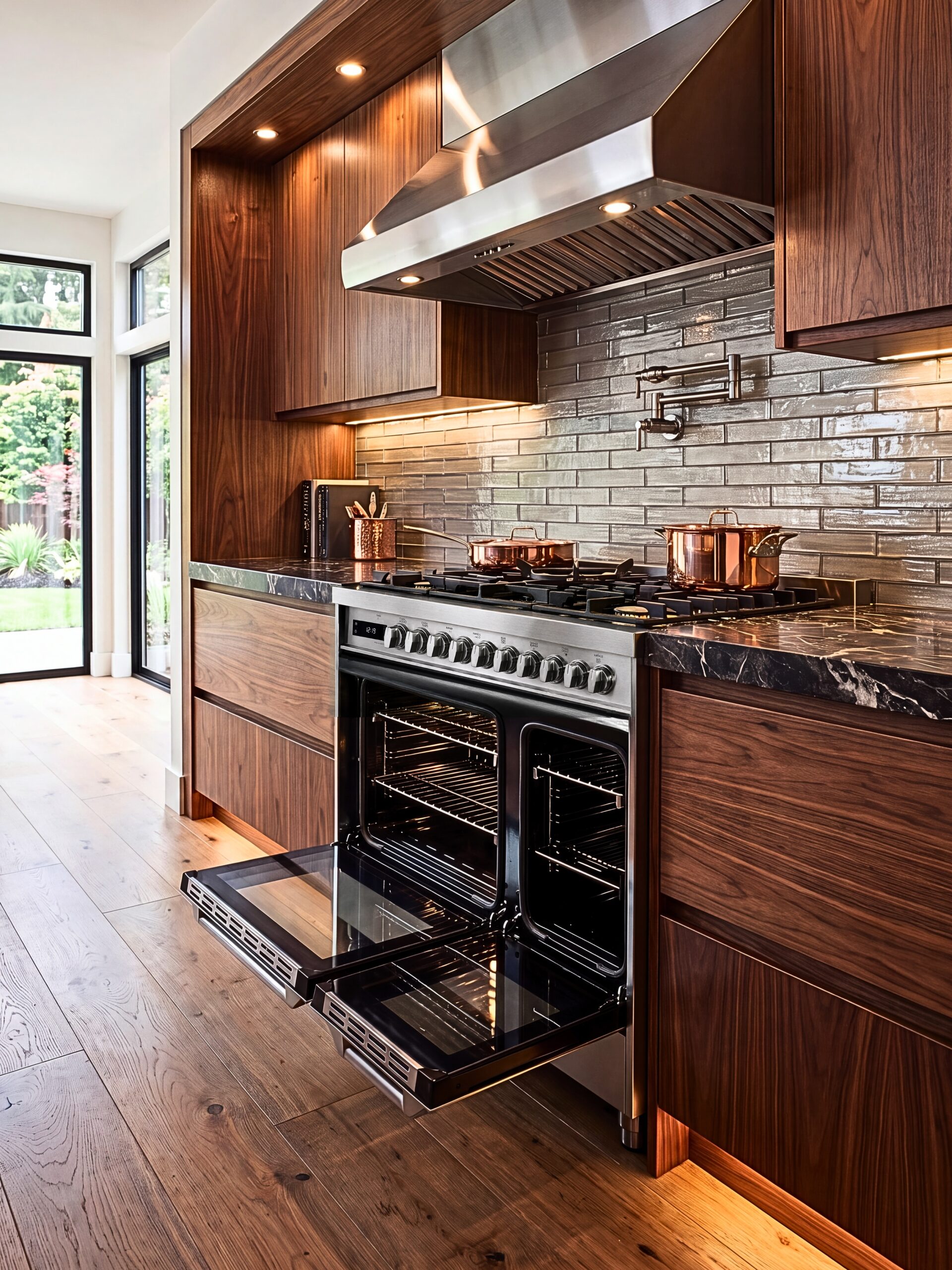 Verona 36 inches open oven