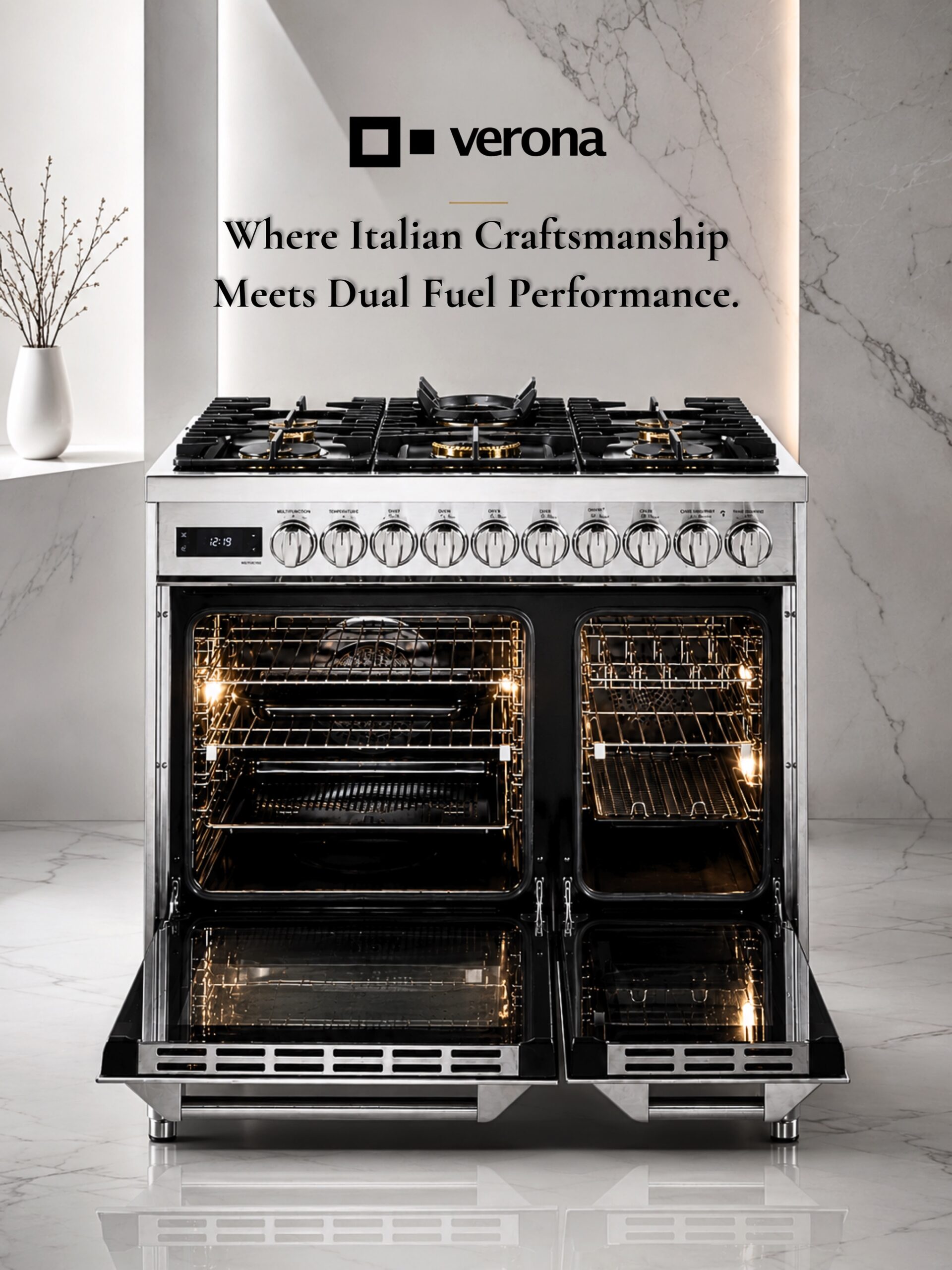 Verona Italian Craftsmanship meet dual fuel performance