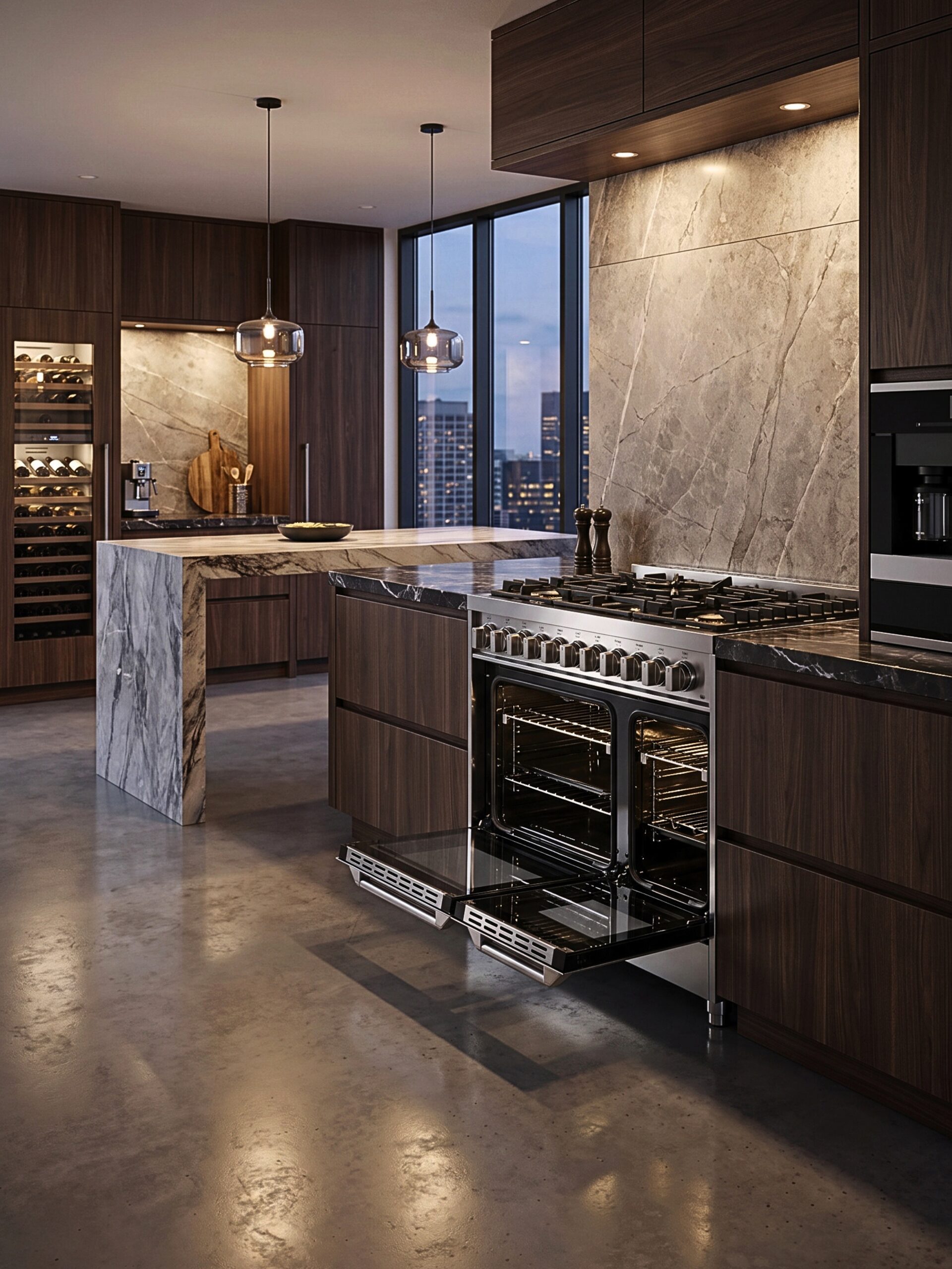 Verona Ultima Double oven range in luxury