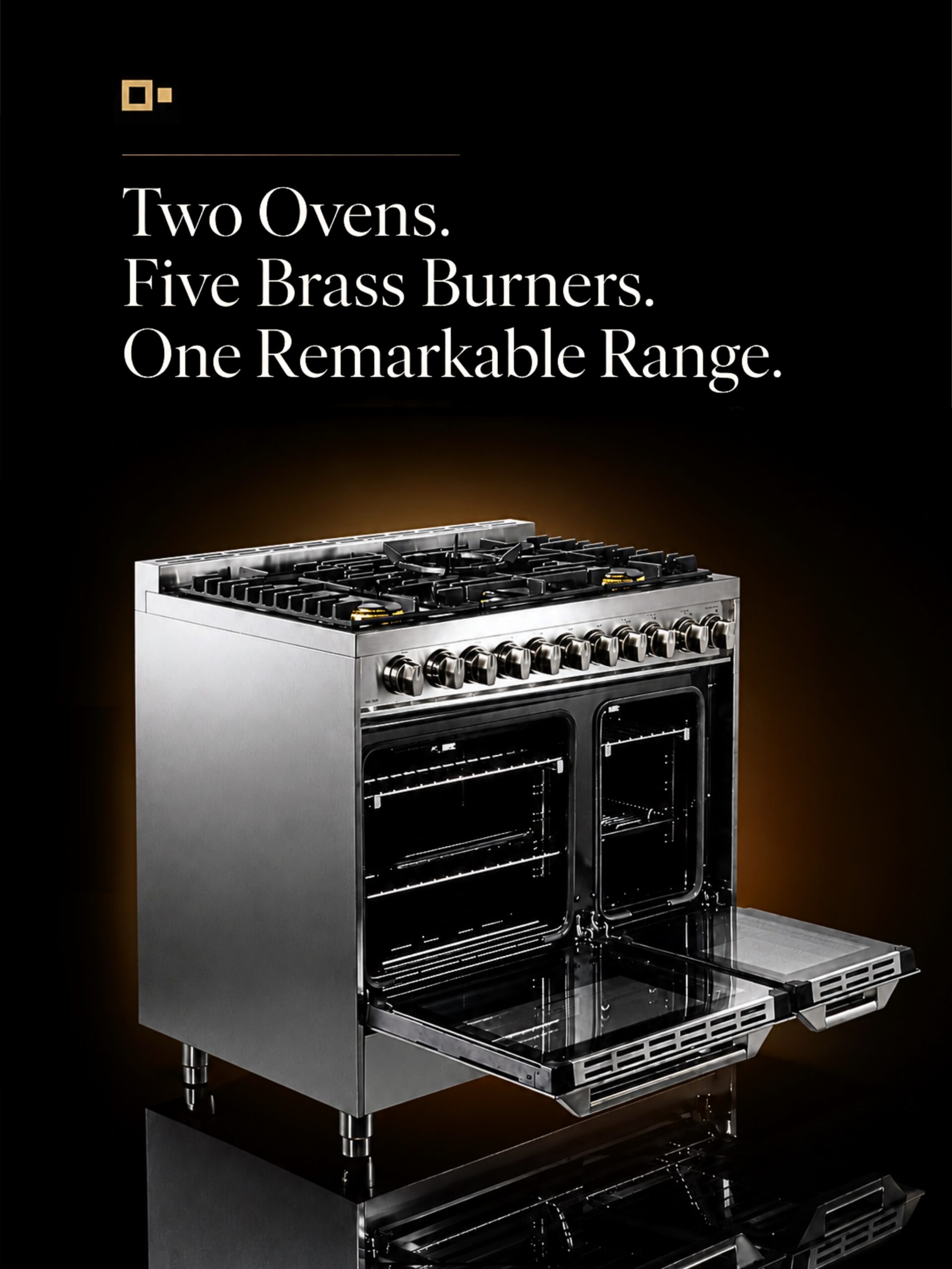 Verona 36 double ovens