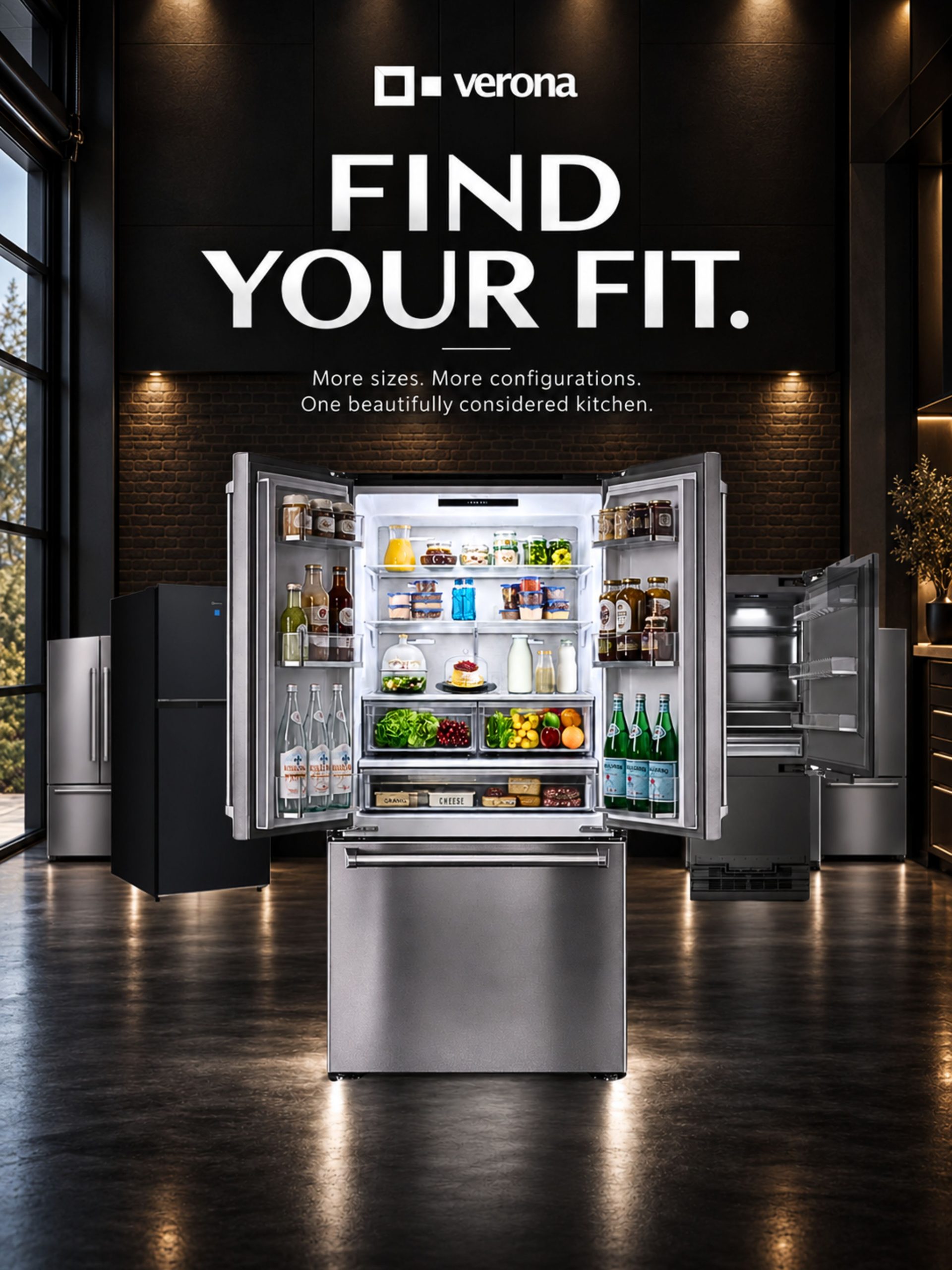 Find Your Fit: Explore the Verona Refrigeration Collection