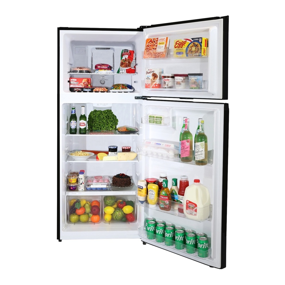Verona VEFTF2817R 28 inch Top Freezer Refrigerator with 17.6 cu. ft. Total Capacity, Reversible Doors, Recessed Handle, Energy Star