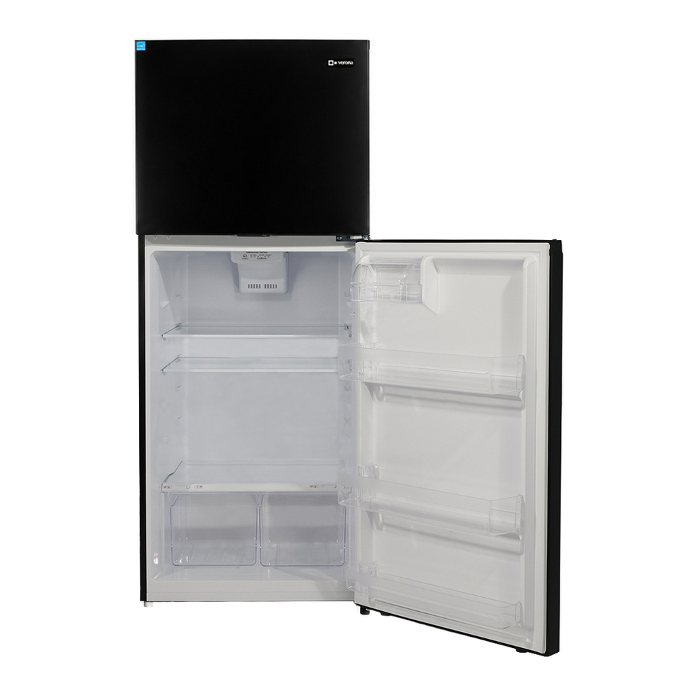 Verona VEFTF2817R 28 inch Top Freezer Refrigerator with 17.6 cu. ft. Total Capacity, Reversible Doors, Recessed Handle, Energy Star