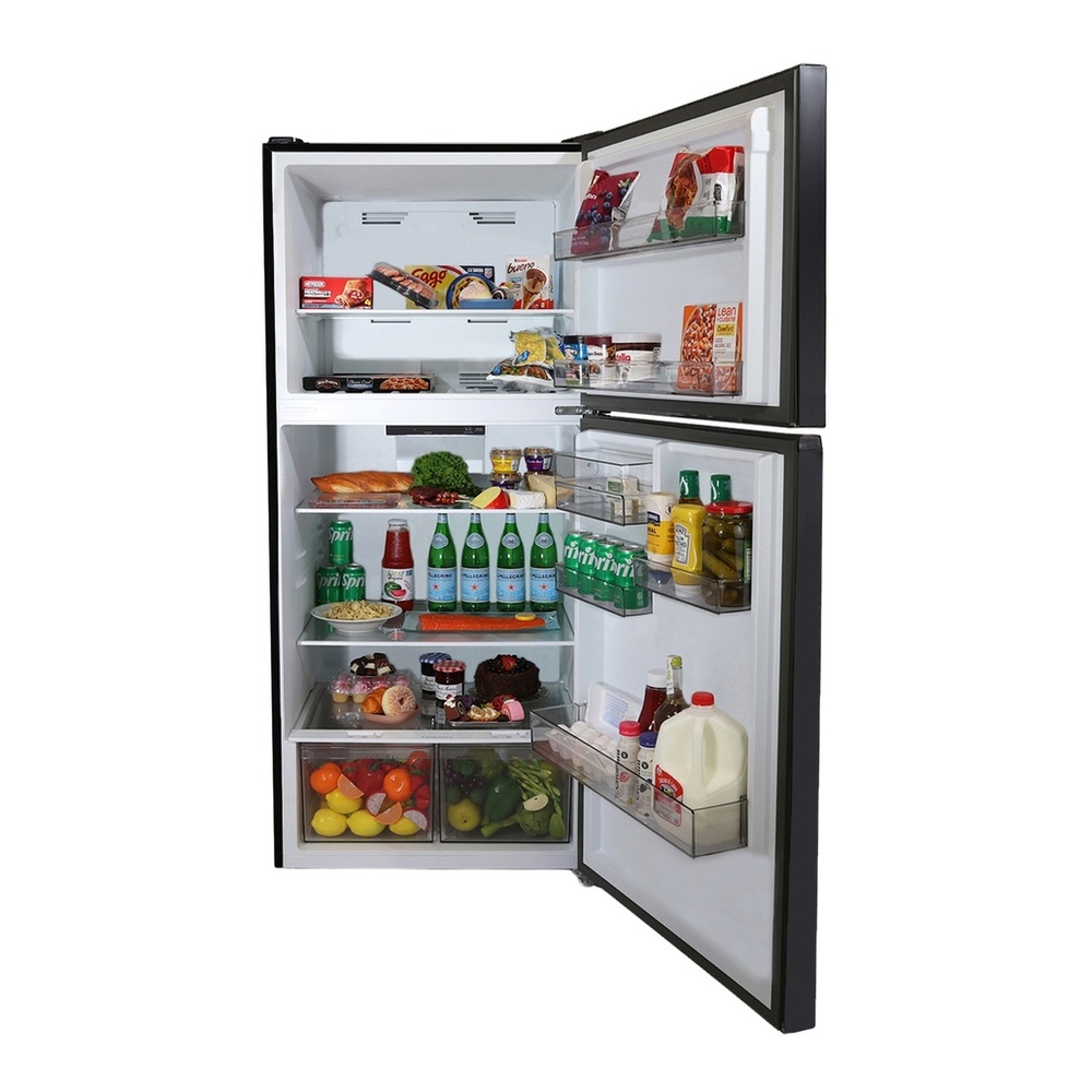 Verona VEFTF3021R 30 inch Top Freezer Refrigerator with 21 cu. ft. Total Capacity, Reversible Doors, Recessed Handle, Energy Star