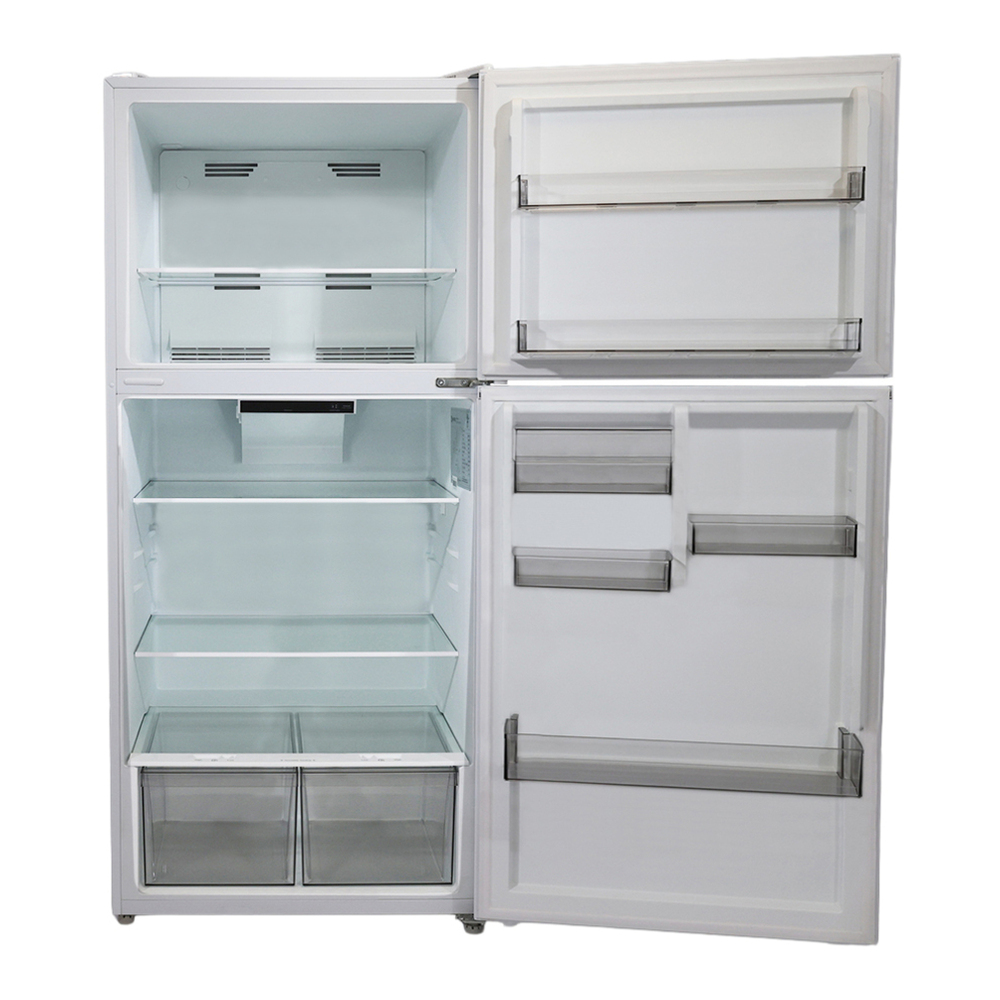 Verona VEFTF3021R 30 inch Top Freezer Refrigerator with 21 cu. ft. Total Capacity, Reversible Doors, Recessed Handle, Energy Star