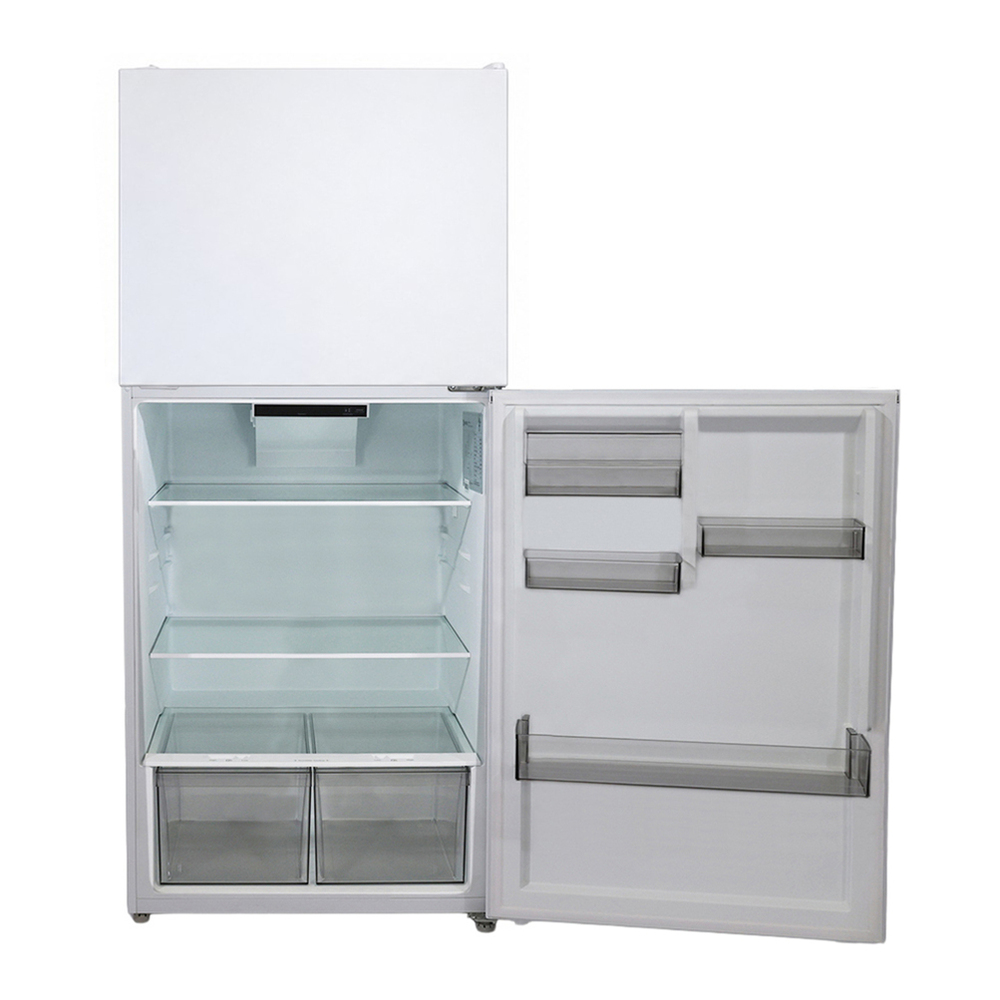 Verona VEFTF3021R 30 inch Top Freezer Refrigerator with 21 cu. ft. Total Capacity, Reversible Doors, Recessed Handle, Energy Star