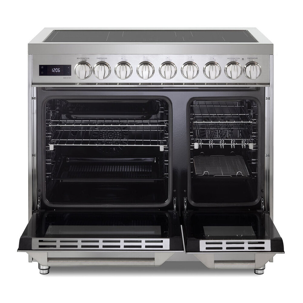 Verona VUFSIE365D 36 inch Ultima Collection Double Oven Induction Range with 5 Elements, 4.1 cu. ft. Oven Total Capacity